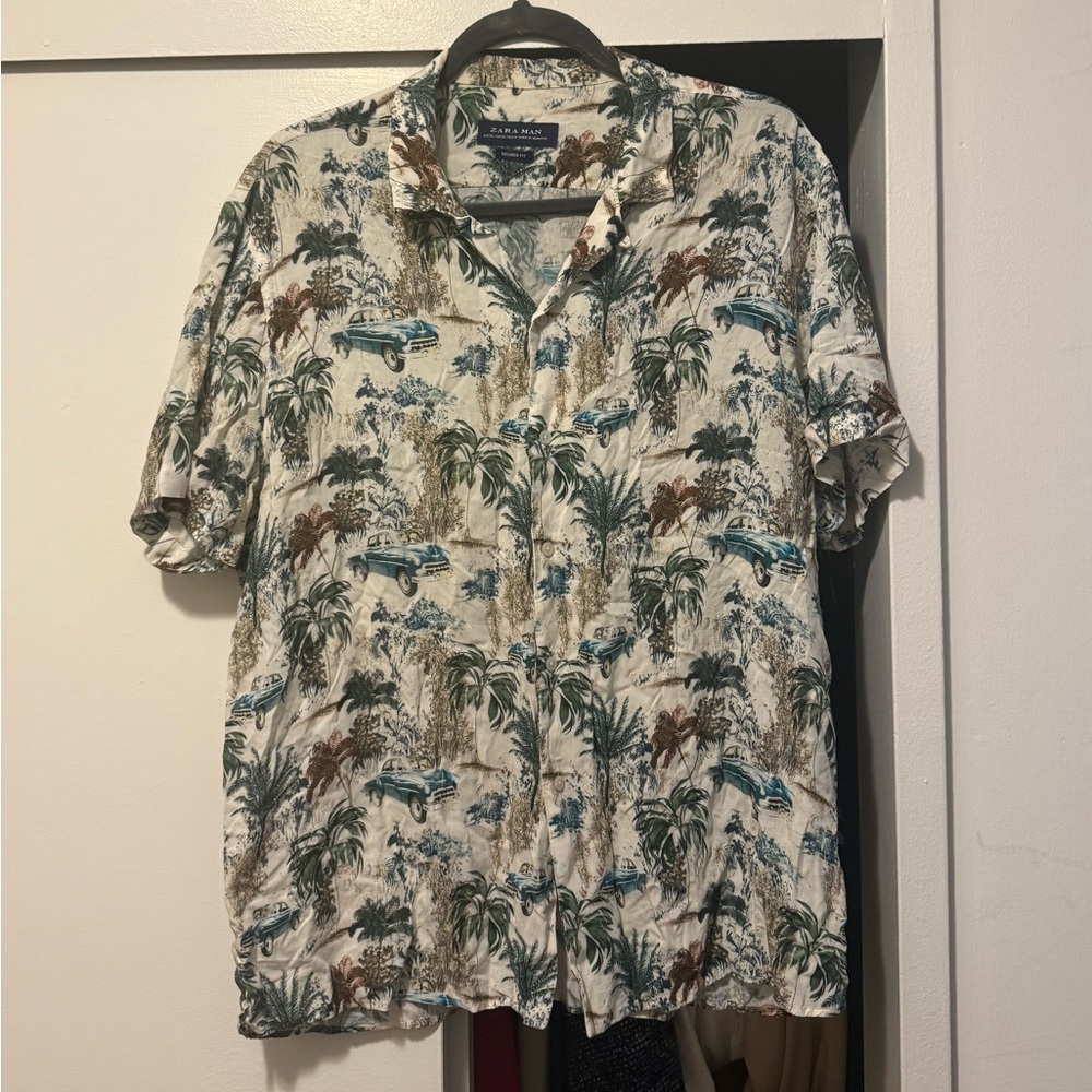 Zara Man casual button down